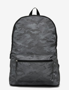 Backpack reflective camo - kuprinės - silver