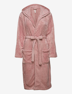 Robe Coral Fleece - morgonrockar - pink