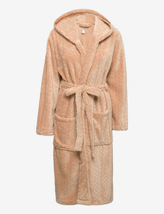 Robe Dusty fleece - morgonrockar - beige