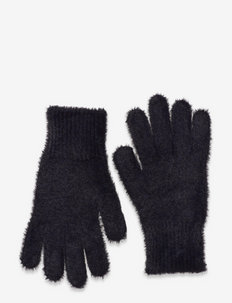 Gloves featheryarn - fäustlinge - black
