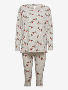 Pyjama set Maternity Cotton - pyjamat - grey
