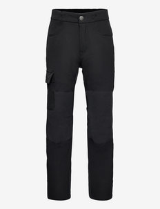Trousers outdoor softshell - minkšto audinio kelnės - black