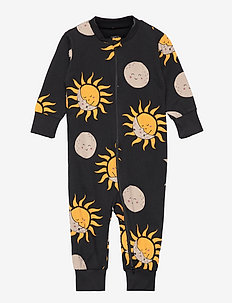 Pyjamas Sun Moon - miego kombinezonai - black