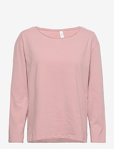 Top pyjama soft cotton - oberteile - light dusty lilac
