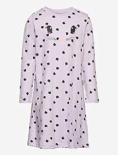 Nightgown SG Cat AOP Face - chemises de nuit - lilac