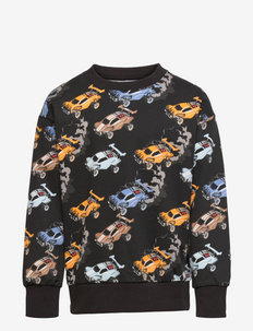Sweater AOP race car - sporta džemperi - black