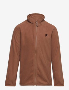 Jacket FIX Fleece - flīsa virsjakas - brown