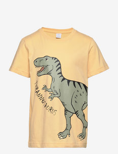 Top SS PLACEMENT DINO SUMMER - kortærmede t-shirts - yellow
