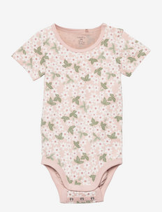 Body ss wood anemone aop - bodies à manches courtes - pink