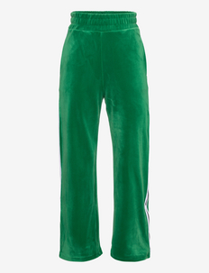 dark green velour tracksuit