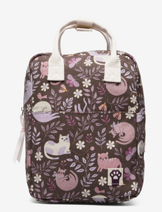 Backpack canvas Mini AOP - backpacks - dusty lilac
