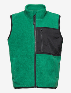 Vest pile Uni - ciepłe kamizelki - green