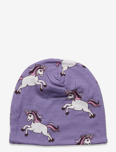 Jersey beanie unicorn - beanies - lilac