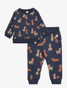 Set sweater jogger dogs - tracksuits - dark blue