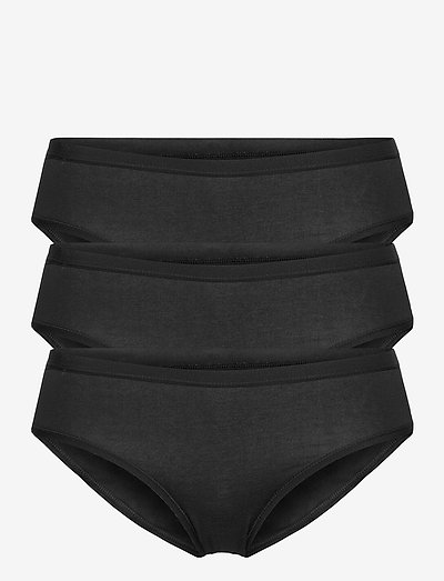 Brief 3 pack Carin Bikini reg - briefs - black