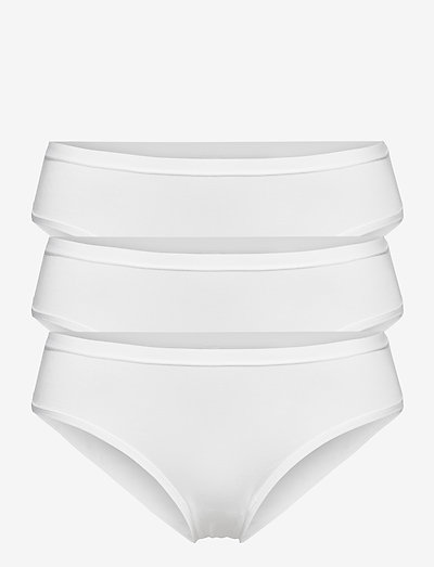Brief 3 pack Carin Bikini reg - briefs - white