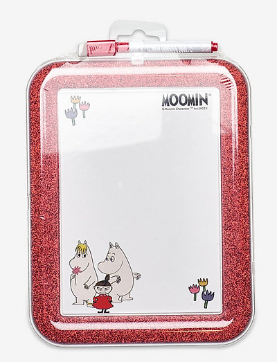 Drawing board Moomin - aktivitāšu rotaļlietas - red