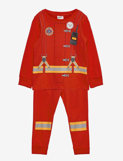 Pajama SK Fireman - sets - red