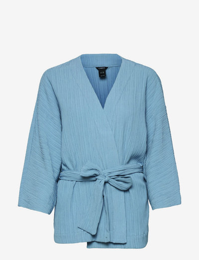 Jacket Kimmie kimono - Žaketes ar jostu - blue