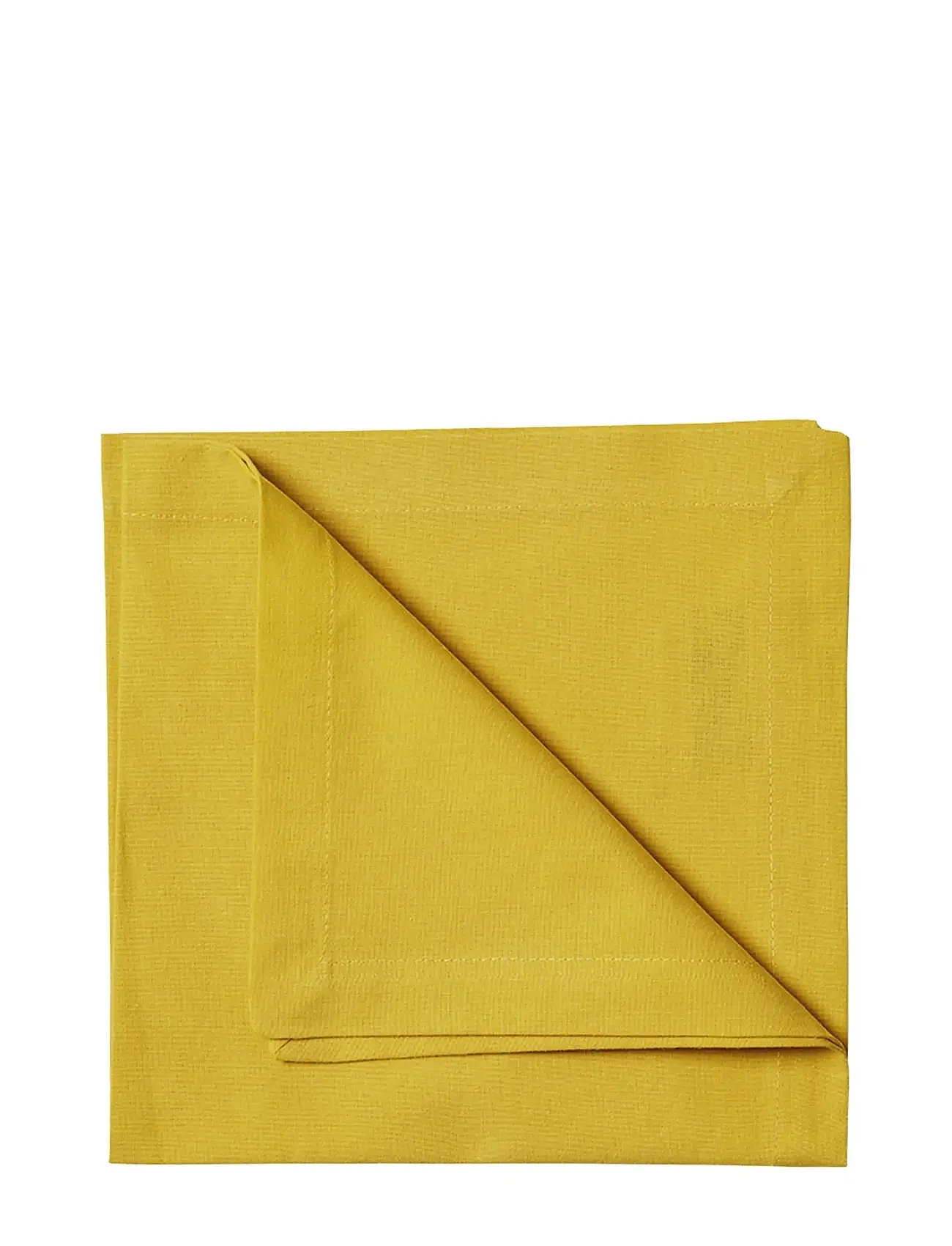 LINUM Robert Napkin, 45X45 cm, Yellow, Servietter > Stofservietter, Unisex