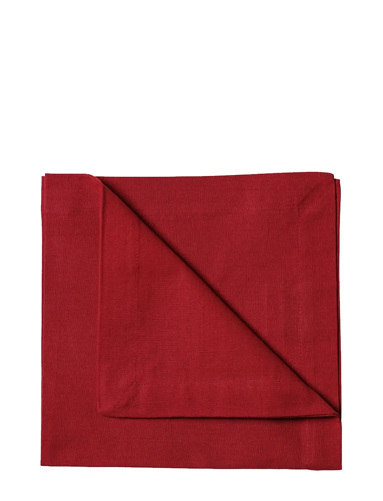 LINUM Robert Napkin, 45X45 cm, Red, Servietter > Stofservietter, Unisex
