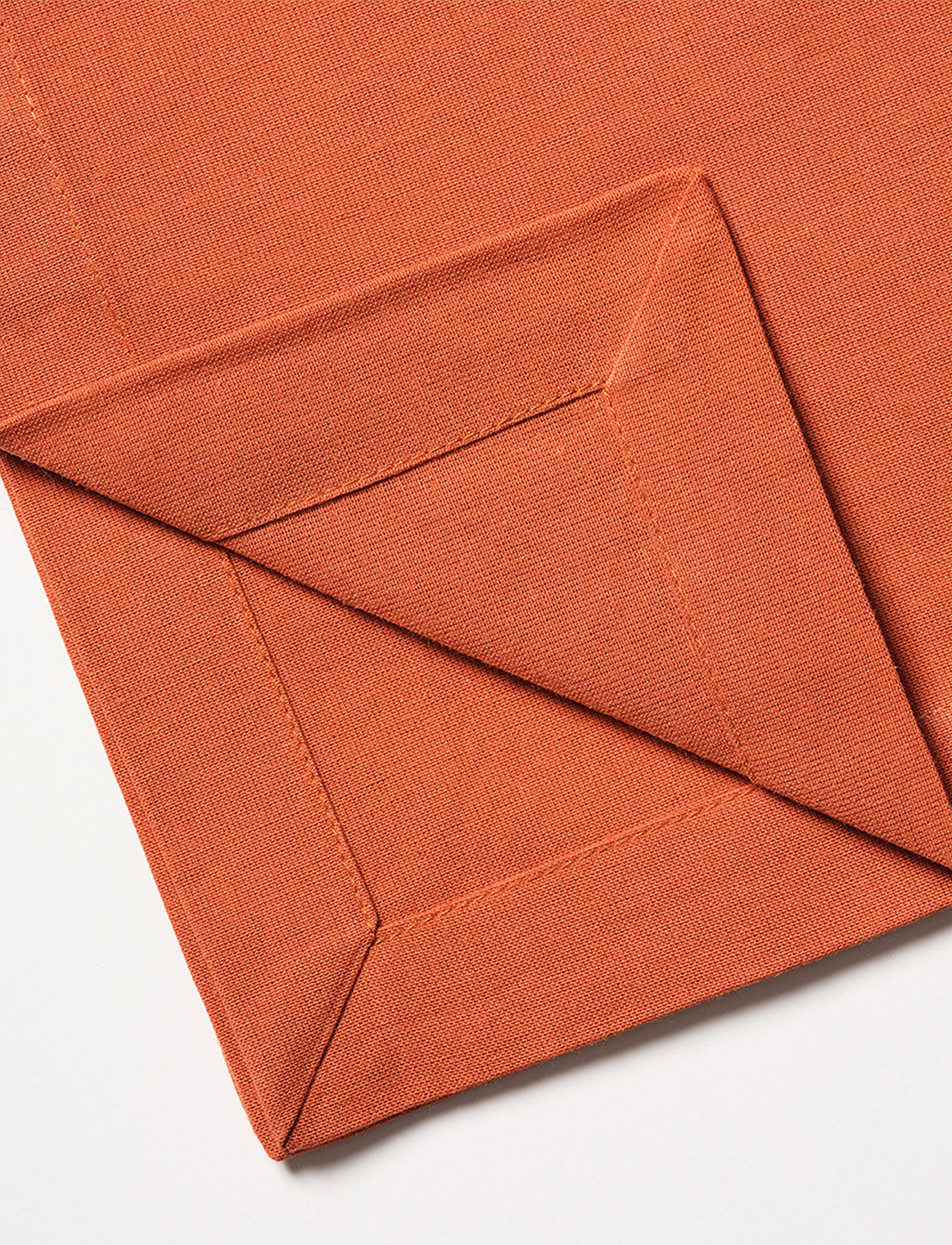 LINUM Robert Napkin 4-Pack, 45X45 cm, Orange, Servietter > Stofservietter, Unisex