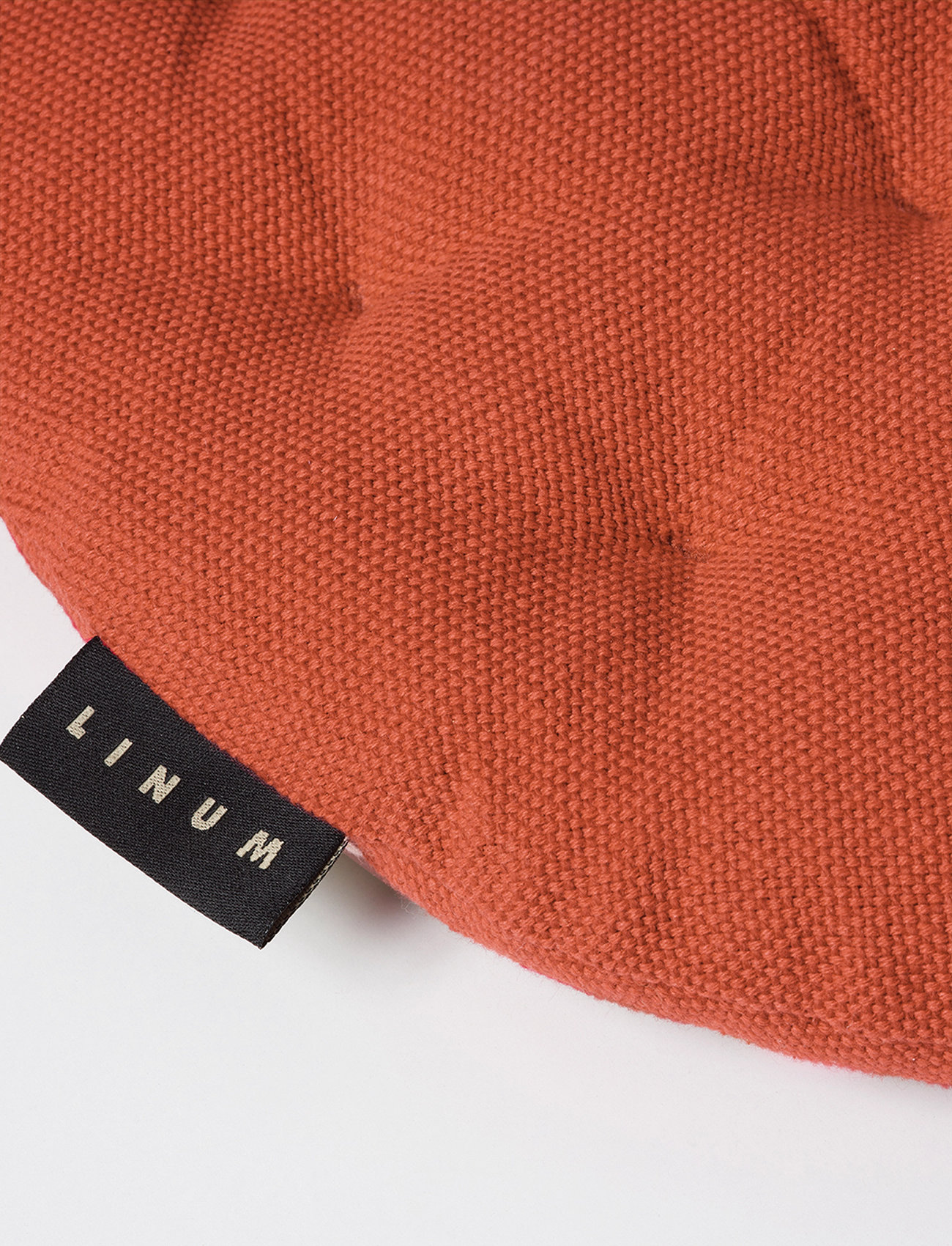 LINUM Pepper Seat Cushion, Ø 37 cm, Red, Tekstiler > Sædepuder, Unisex