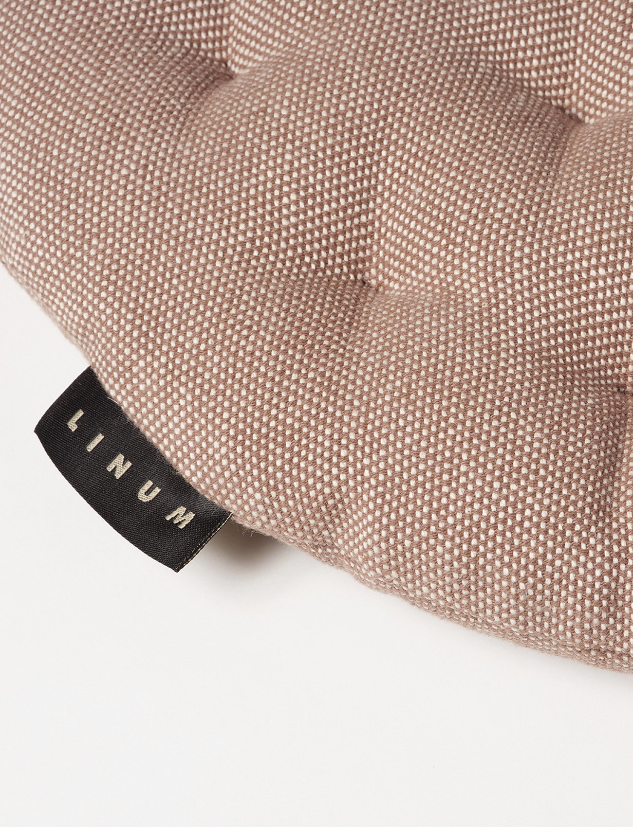 LINUM Pepper Seat Cushion, Ø 37 cm, Beige, Tekstiler > Sædepuder, Unisex