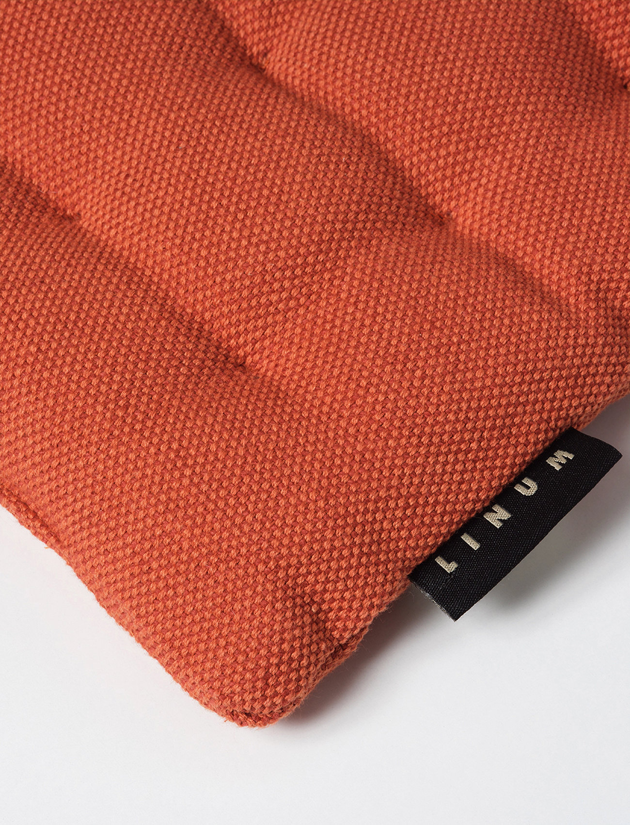 LINUM Pepper Seat Cushion, 40X40 cm, Orange, Tekstiler > Sædepuder, Unisex