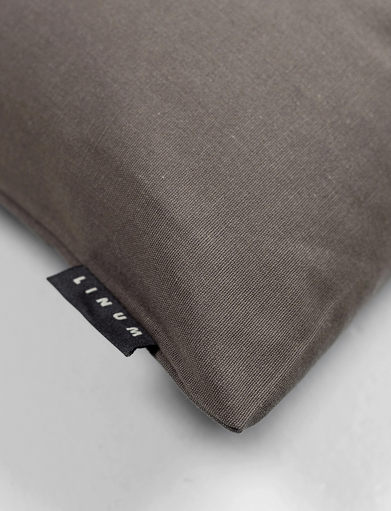 LINUM Annabell Cushion Cover, 40X40 cm, Brown, Puder & Tæpper > Pudebetræk, Unisex