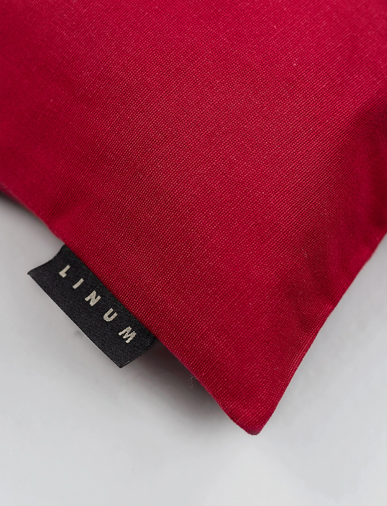 LINUM Annabell Cushion Cover, 40X40 cm, Red, Puder & Tæpper > Pudebetræk, Unisex