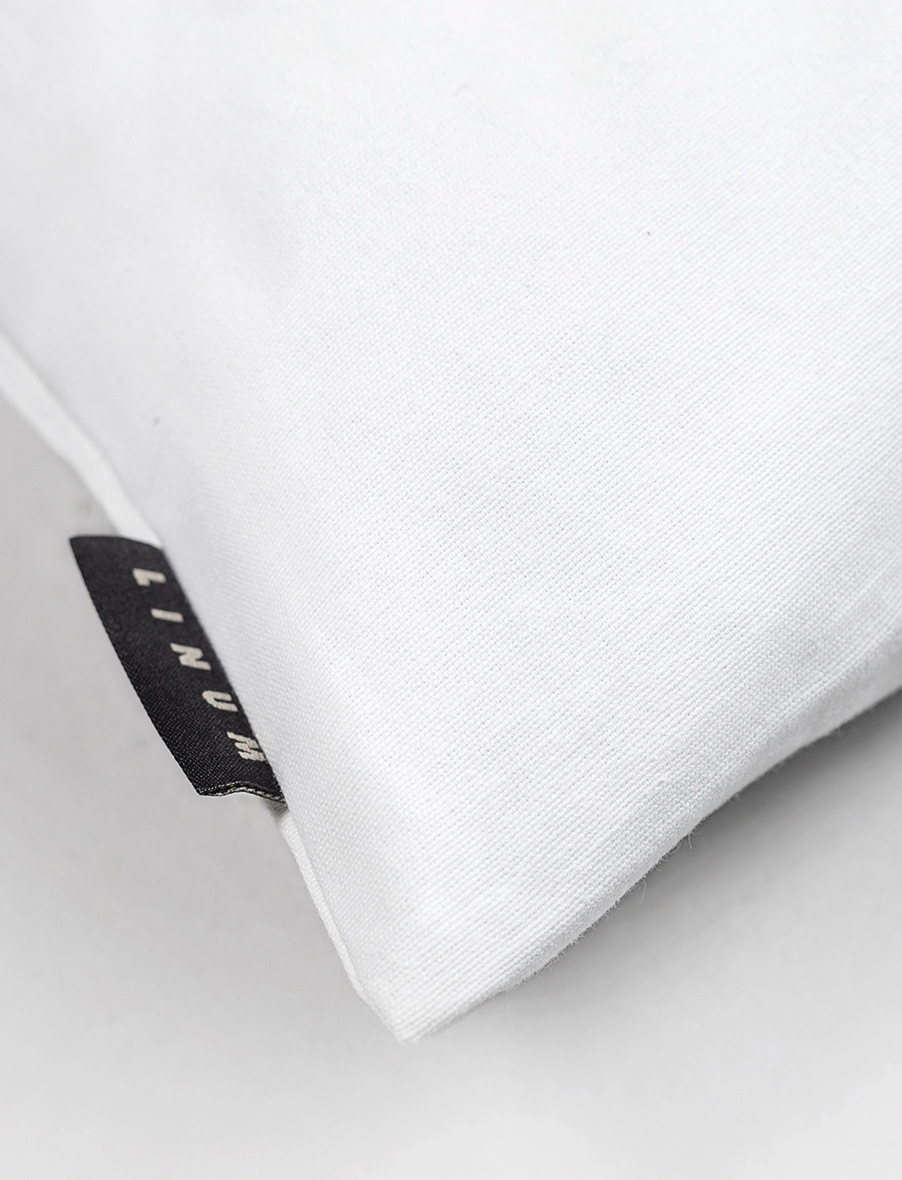 LINUM Annabell Cushion Cover, 40X40 cm, White, Puder & Tæpper > Pudebetræk, Unisex