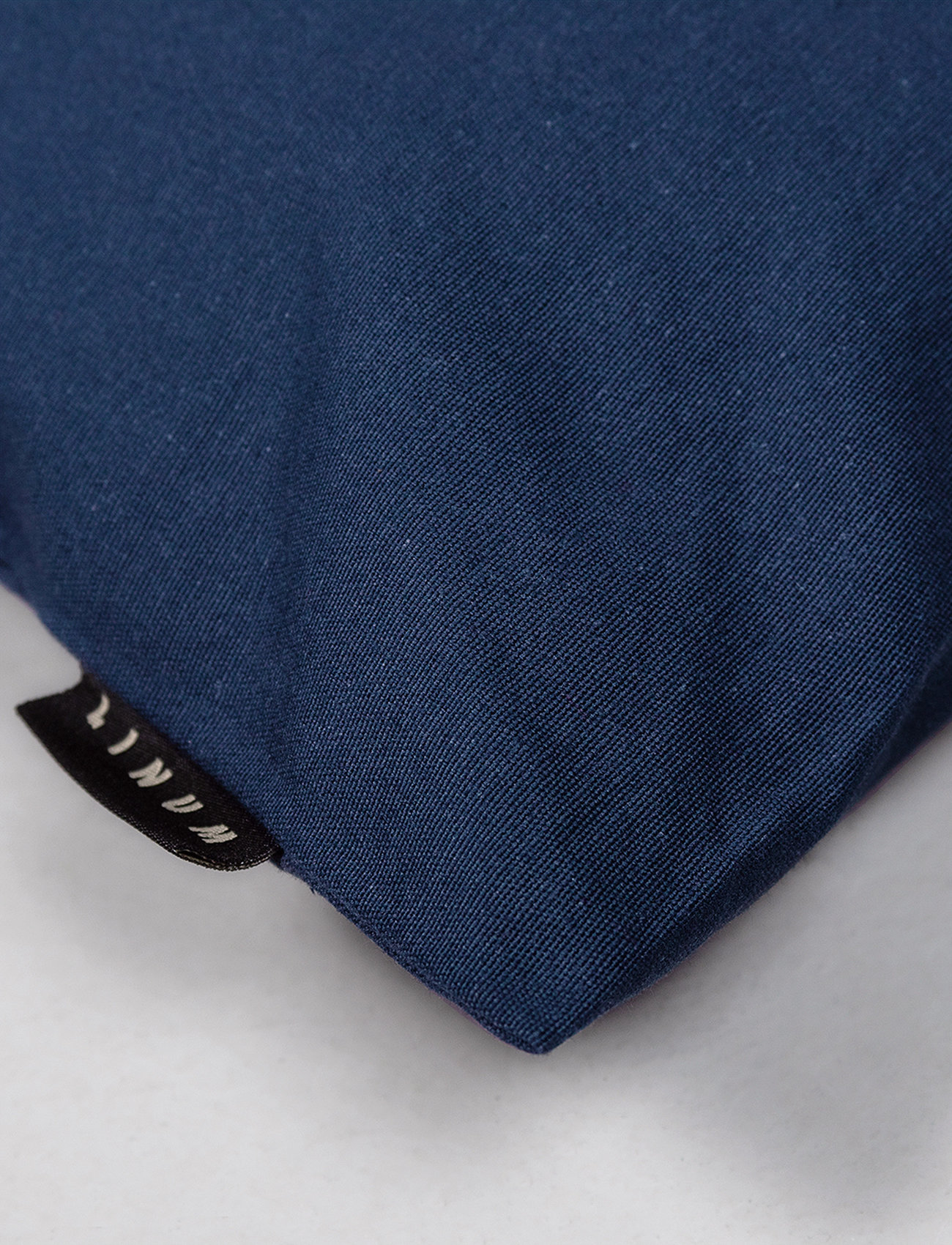 LINUM Annabell Cushion Cover, 40X40 cm, Navy, Puder & Tæpper > Pudebetræk, Unisex