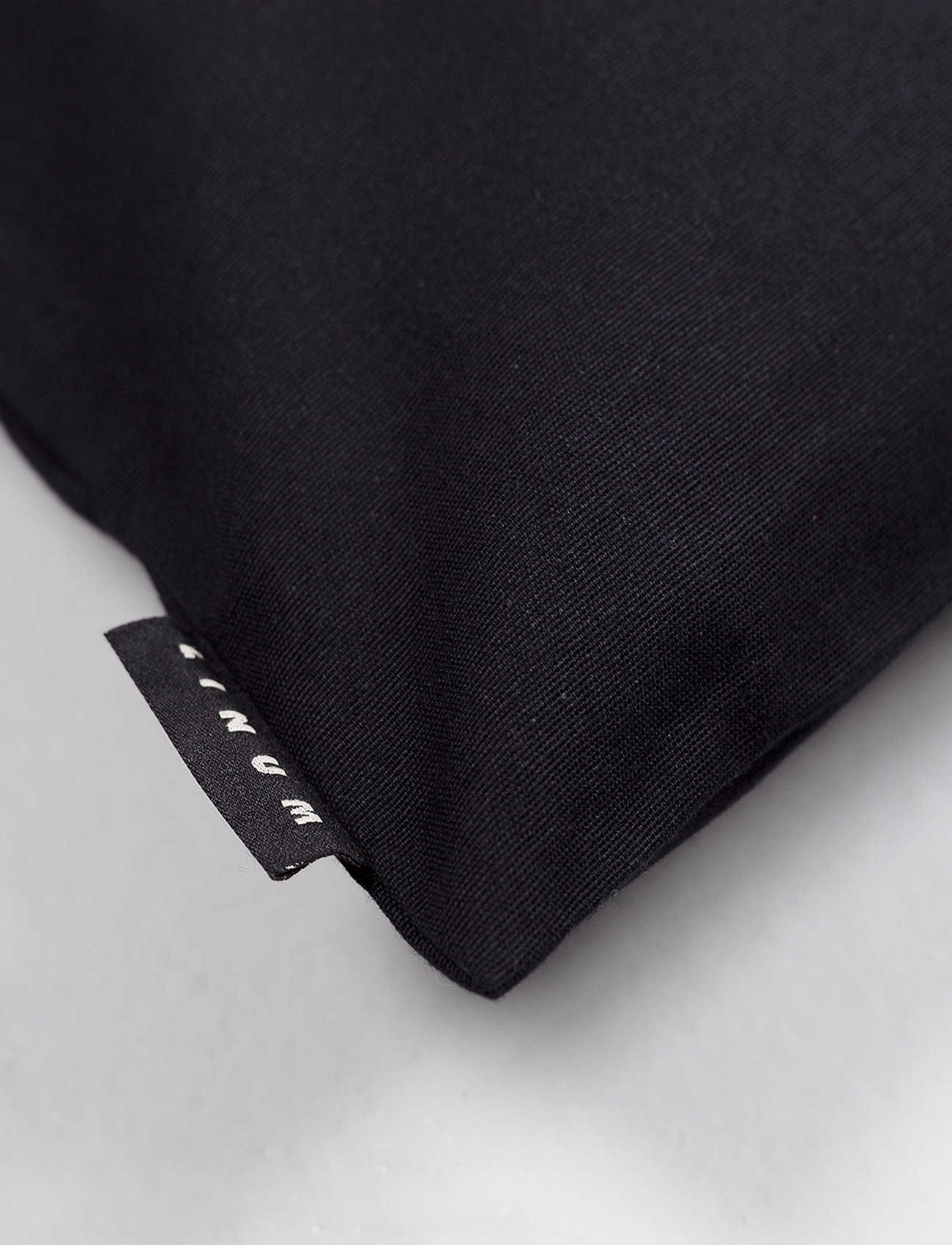 LINUM Annabell Cushion Cover, 50X50 cm, Black, Puder & Tæpper > Pudebetræk, Unisex