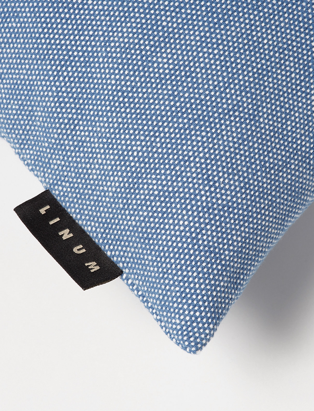 LINUM Pepper Cushion Cover, 40X40 cm, Blue, Puder & Tæpper > Pudebetræk, Unisex