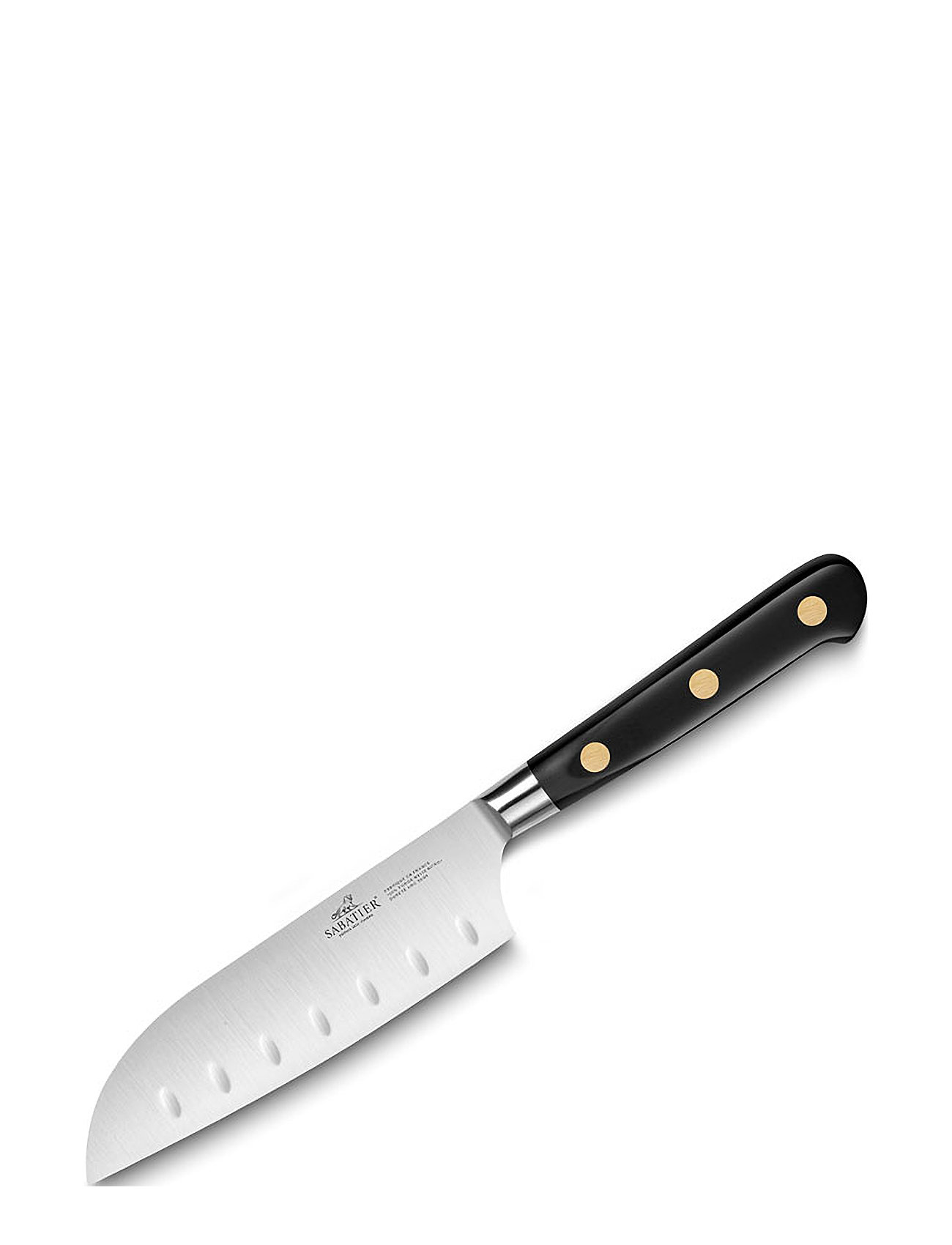 Santoku Knife Ideal 13Cm Home Kitchen Knives & Accessories Santoku Knives Silver Lion Sabatier