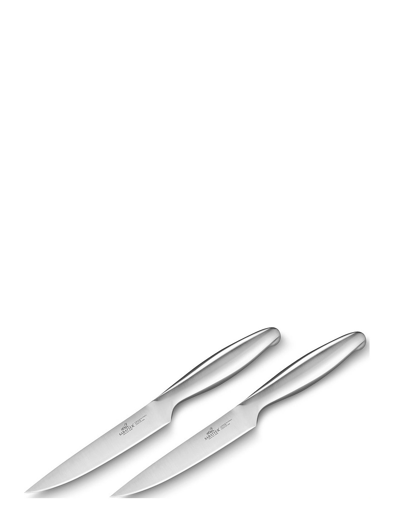 Steak Knife Fuso Nitro+ 13Cm 2-Pack Home Tableware Cutlery Steak Cutlery Silver Lion Sabatier