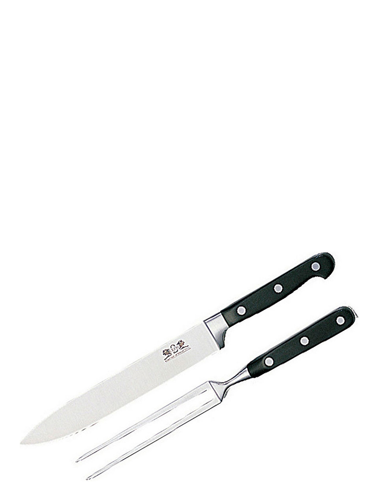 Carving Set Pluton 2-Pack Home Kitchen Knives & Accessories Carving Knives Silver Lion Sabatier