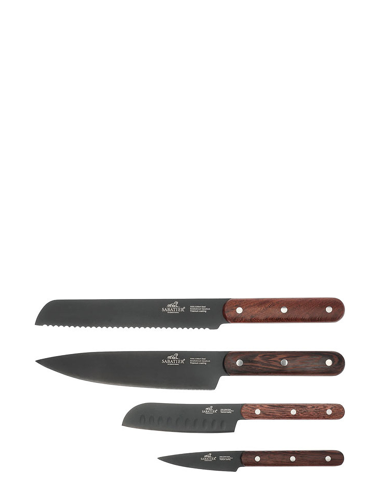 Knife Set Phenix 4-Pack Home Kitchen Knives & Accessories Knife Sets Black Lion Sabatier