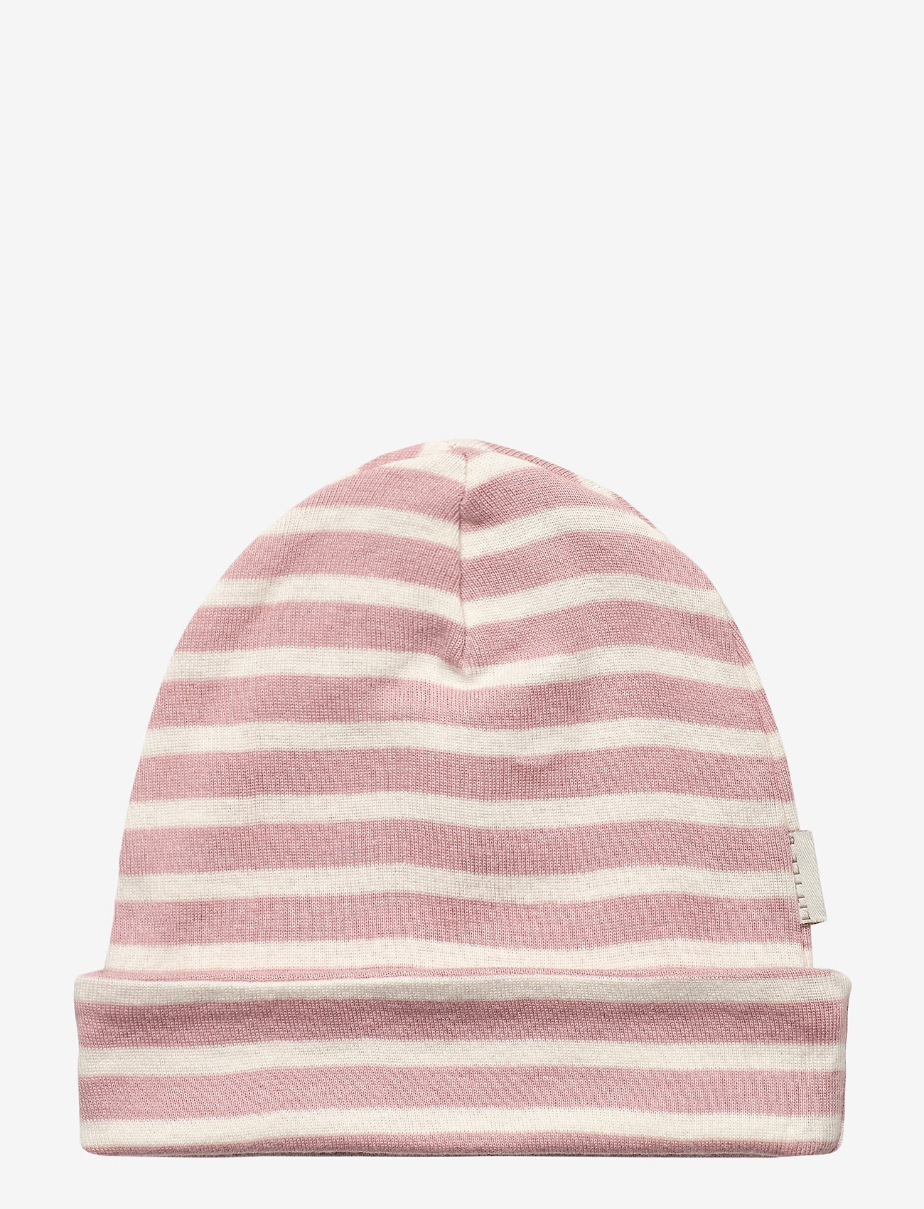 Little B - Baby hat cotton - babyhuer - vintage soft powder stripe - 0