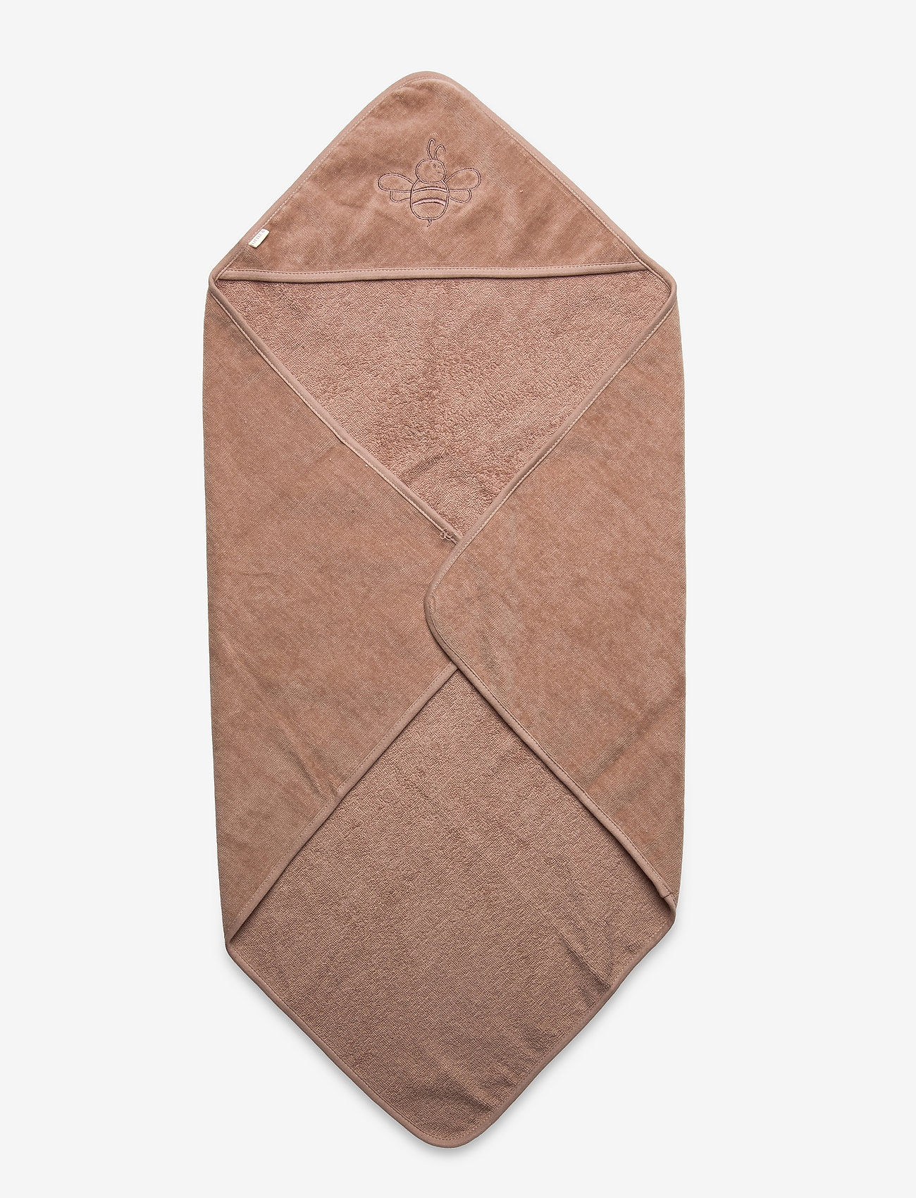 Little B - Towel organic 70x70 cm - håndklæ - nougat - 0