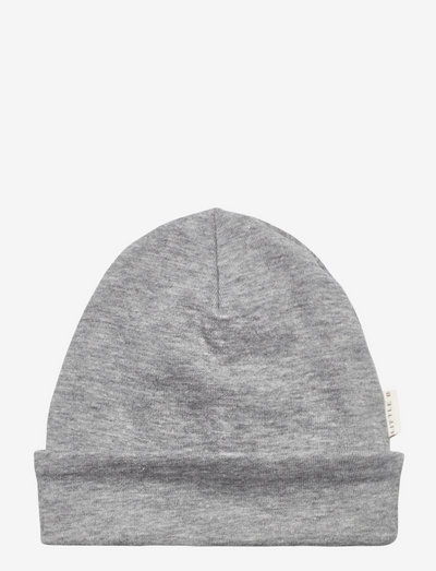 Baby hat cotton - kepuraitės kūdikiams - light grey melange