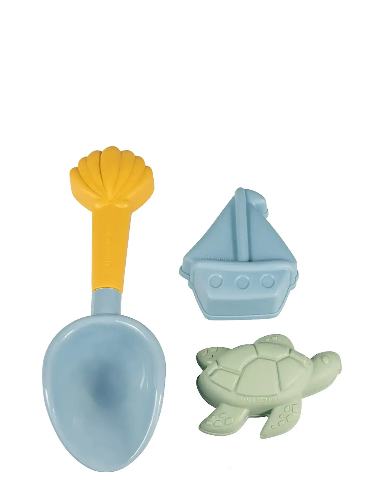 Little Dutch Beach Set 3 Pcs Sailors Bay Toys Outdoor Toys Sand Toys Multi/patterned Little Dutch