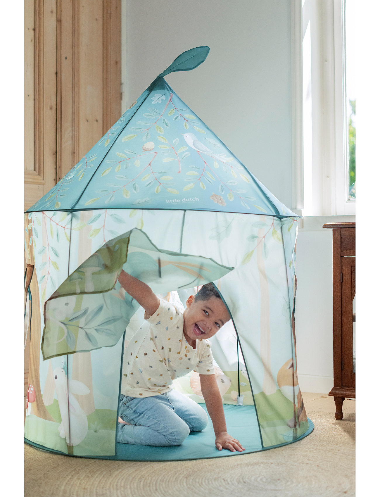 Little Dutch Little Dutch Forest Friends Play Tent, One Size, Green, Legetelte Og -Tunneler > Legetelt, Børn