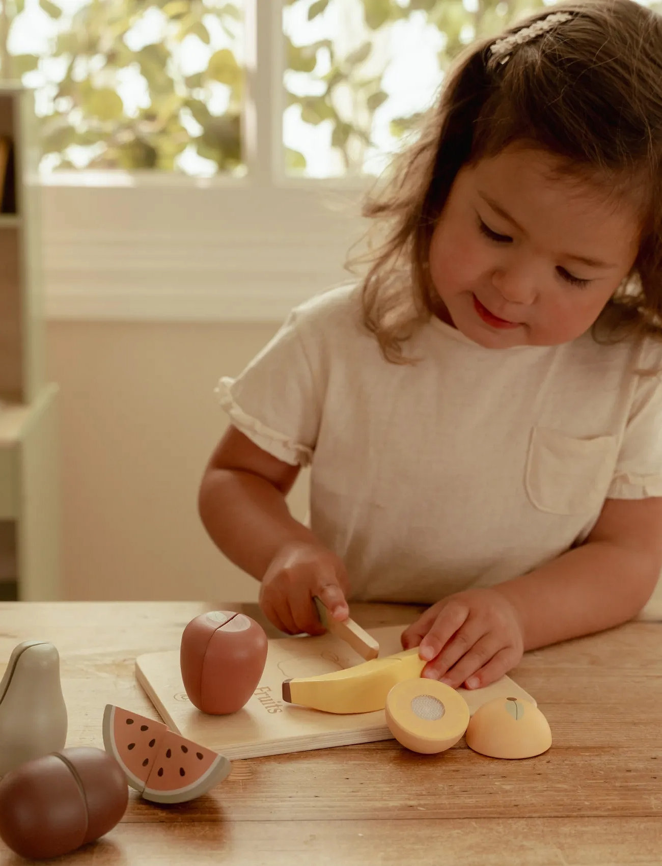 Little Dutch Little Dutch - Cutting Fruit Fsc, One Size, Multi/patterned, Legetøjskøkken Og Tilbehør > Legetøjsmad Og -Kager, Børn