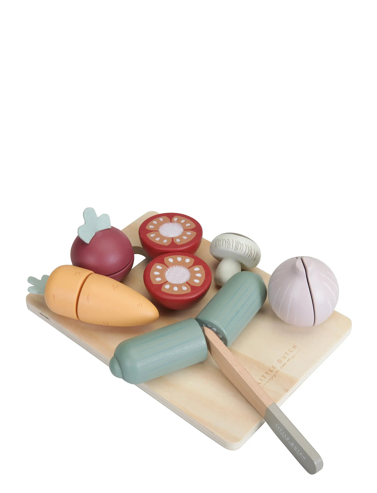 Little Dutch Cutting Vegetables Toys Toy Kitchen & Accessories Toy Food & Cakes Multi/patterned Little Dutch
