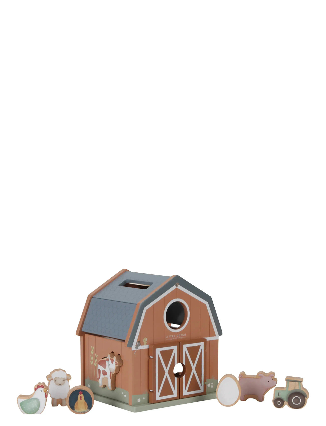 Little Dutch - Puttekasse - Little Farm Toys Playsets & Action Figures Animals Brown Little Dutch