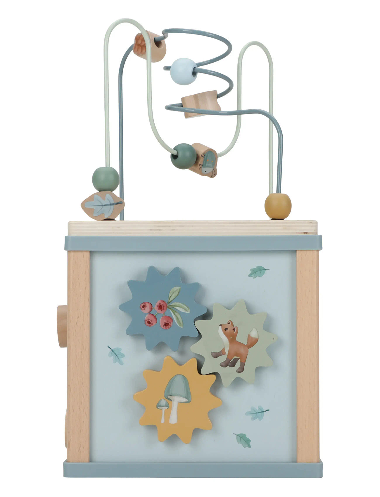 Little Dutch Wooden Activity Cube Forest Friends Fsc Toys Baby Toys Educational Toys Interactive Toys Blue Little Dutch