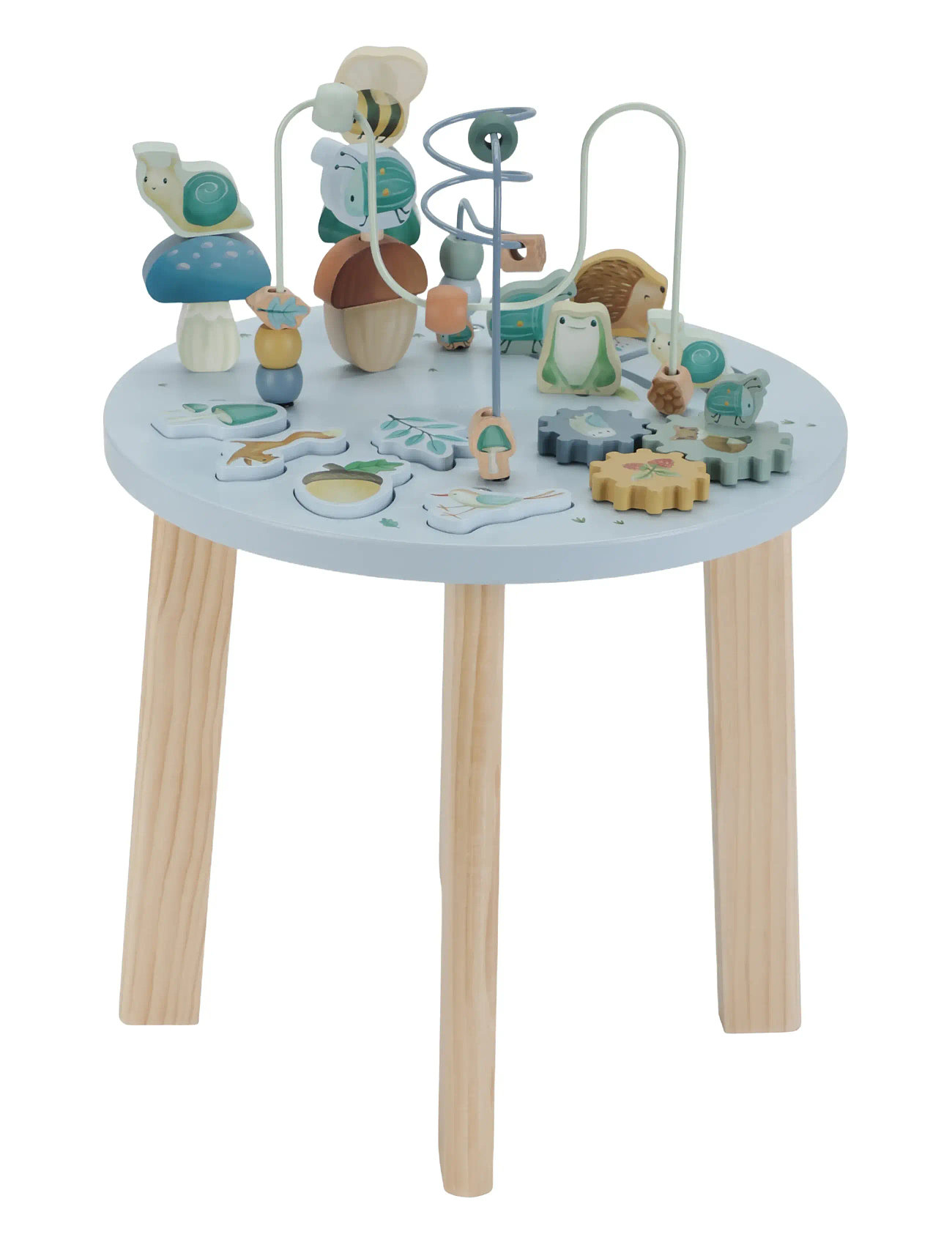 Little Dutch Activity Table Forest Friends Fsc Toys Baby Toys Educational Toys Interactive Toys Blue Little Dutch