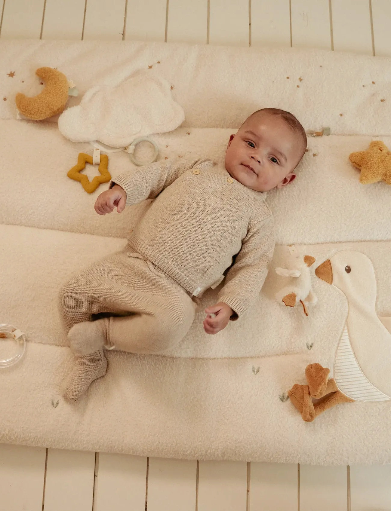 Little Dutch Little Dutch - Playmat Grs Newborn, One Size, Cream, Babysøvn > Legemåtter, Børn